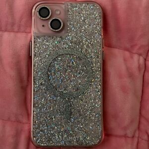 Glitter Case Mate iPhone 15 plus case